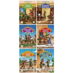GÜLER YÜZLE TATLI SÖZ HACIVAT'LA KARAGÖZ (6 KITAPLIK SET) - BESTAMI YAZGAN