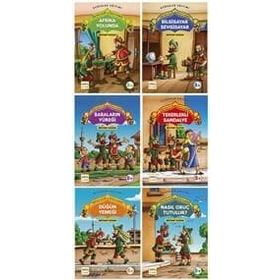 GÜLER YÜZLE TATLI SÖZ HACIVAT'LA KARAGÖZ (6 KITAPLIK SET) - BESTAMI YAZGAN