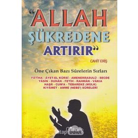 Gülhane Yayınları - Allah Şükredene Artırır - Öne Çıkan Bazı Surelerin Sırları