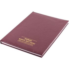 Gülpaş 117 Plastik Kapak 20x28 40 Yaprak Evrak Kayıt Defteri