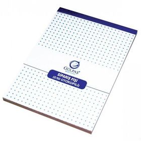 Gülpaş 2-50 107 Otokopili Sipariş Fişi