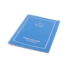 Gülpaş 22x32 cm 12 Adet Plastik Kapak Kurs Defteri Yoklamalı