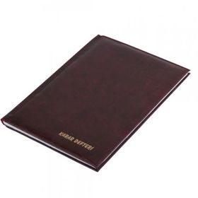 Gülpaş 357 Suni Deri Düz Cilt 100 Yaprak Karar Defter