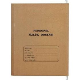 Gülpaş 4 21x30 4'lü Seperatörlü Askılı Demir Çubuk Personel Özlük Dosyası