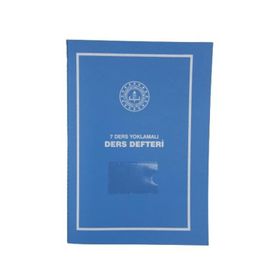 Gülpaş 416 Plastik Kapak 25x35 cm 7 Derslik Yoklamalı Ders Defteri