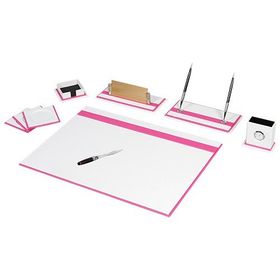 Gülpaş 823 Pembe-Beyaz 9 Parça Lüks Sümen Takımı