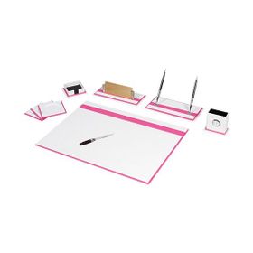 Gülpaş 823 Pembe-Beyaz 9 Parça Lüks Sümen Takımı