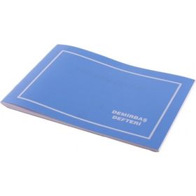 Gülpaş Plastik Kapak 20X28 40 Yaprak Demirbaş Defteri