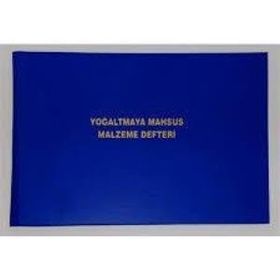 Gülpaş Yoğaltmaya Mahsus Malzeme Defteri