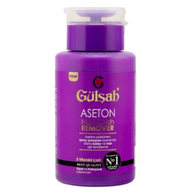 Gülşah 175 ml Pompalı Oje Temizleyici Aseton