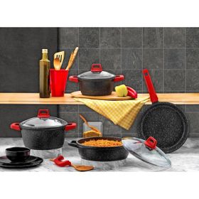 Gülsan 7'li Granit Tencere Seti