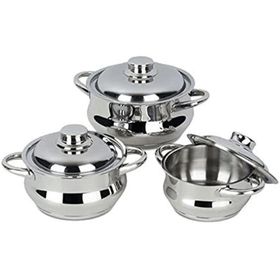 Gülsan Dide 6 Parça Güveç Inox Tencere Seti