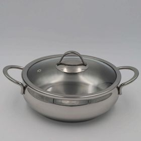 Gülsan İnox 22 cm Karnıyarık Tencere