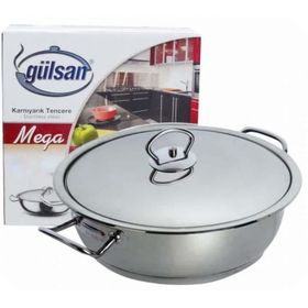 Gülsan Mega 45x16 cm Karnıyarık Tencere