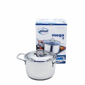 Gülsan Mega İnox 18 cm Derin Tencere