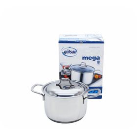 Gülsan Mega İnox 18 cm Derin Tencere