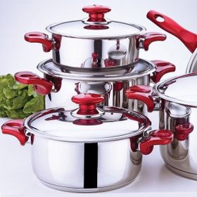 Gülsan Olımpos 9 Parça Çelik Tencere Seti