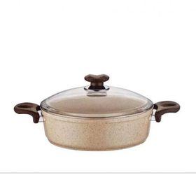 Gülsan Safran 30 cm Granit Basık Tencere