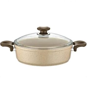 Gülsan Safran Granit 24 cm Basık Tencere