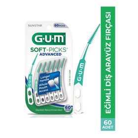 Gum Soft Picks 60 Adet Eğimli Ara Yüz Fırçası