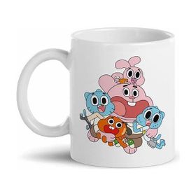 Gumball Karakterler Baskılı Kupa