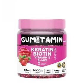 Gumitamin Keratin Biotin 60 Çiğnenebilir Tablet