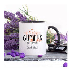 Gümrük Müşaviri Lacivert Kupa Bardak