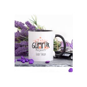 Gümrük Müşaviri Lacivert Kupa Bardak