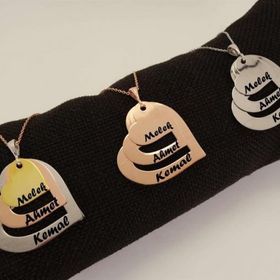 Gümüş 3 Kalpli Bayan Kolye