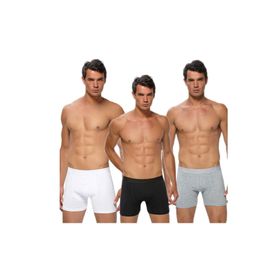 Gümüş 41354 İç Giyim Likralı Erkek Pamuklu Boxer Külot İç Çamaşırı