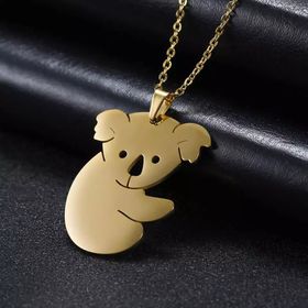 Gümüş 925 Ayar Koala Kolye