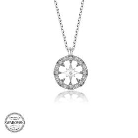 Gümüş Hane Swarovski Taşlı Gümüş Çember Kadın Kolye