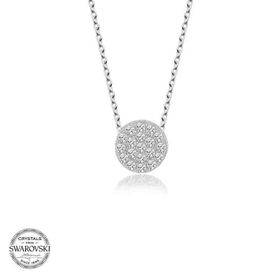 Gümüş Hane Swarovski Taşlı Gümüş Çember Kadın Kolye