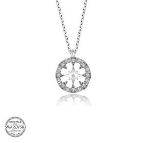 Gümüş Hane Swarovski Taşlı Gümüş Çember Kadın Kolye
