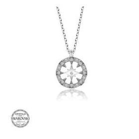 Gümüş Hane Swarovski Taşlı Gümüş Çember Kadın Kolye