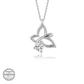 Gümüş Hane Swarovski Taşlı Gümüş Yusufcuk Kadın Kolye