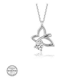 Gümüş Hane Swarovski Taşlı Gümüş Yusufcuk Kadın Kolye