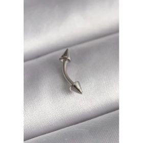Gümüş Renk Çivi Model Piercing