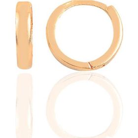 Gümüş Rose 11 mm Halka Küpe Tragus Piercing Helix Kıkırdak Küpesi