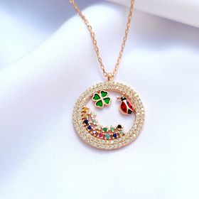 Gümüş Şans Kolye
