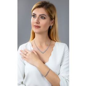 Gümüş Su Yolu Bayan Kolye