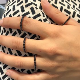 Gümüş Tek Sıra Tamtur Bayan Alyans Yüzük