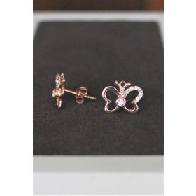 Gümüş Tutkusu TGP0114 Turkuaz Damla Rose Gümüş Küpe