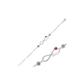 Gumush BR0460128 Taşlı Gümüş Bileklik