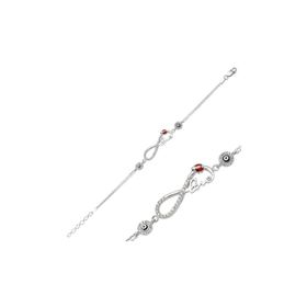 Gumush BR0460130 Taşlı Gümüş Bileklik