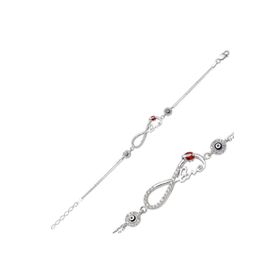 Gumush BR0460130 Taşlı Gümüş Bileklik