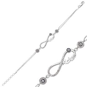 Gumush BR0460131 Taşlı Gümüş Bileklik