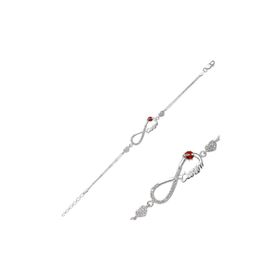 Gumush BR0460133 Taşlı Gümüş Bileklik