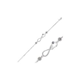 Gumush BR0460135 Taşlı Gümüş Bileklik