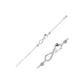 Gumush BR0460136 Taşlı Gümüş Bileklik